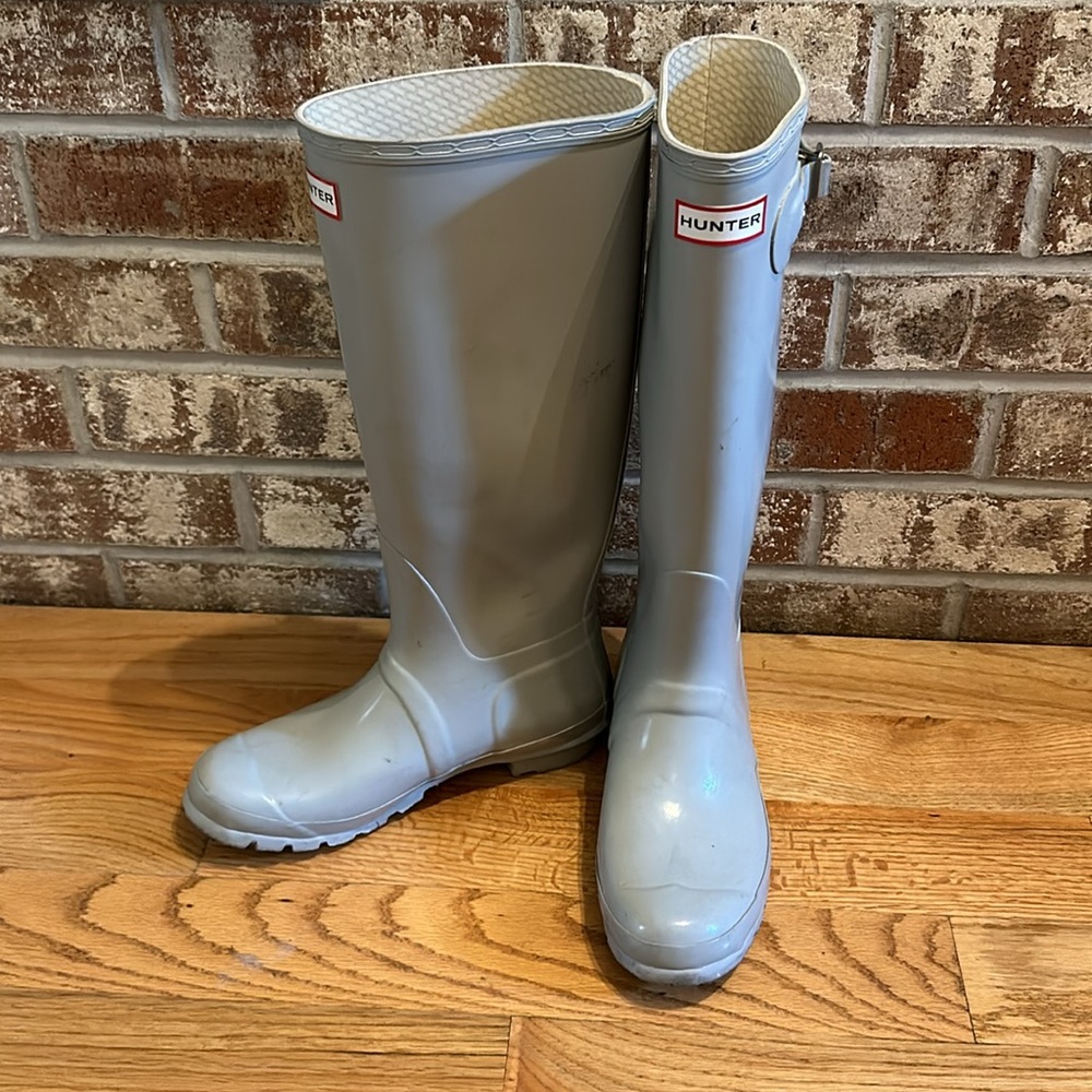 Hunter boots grey 🌚